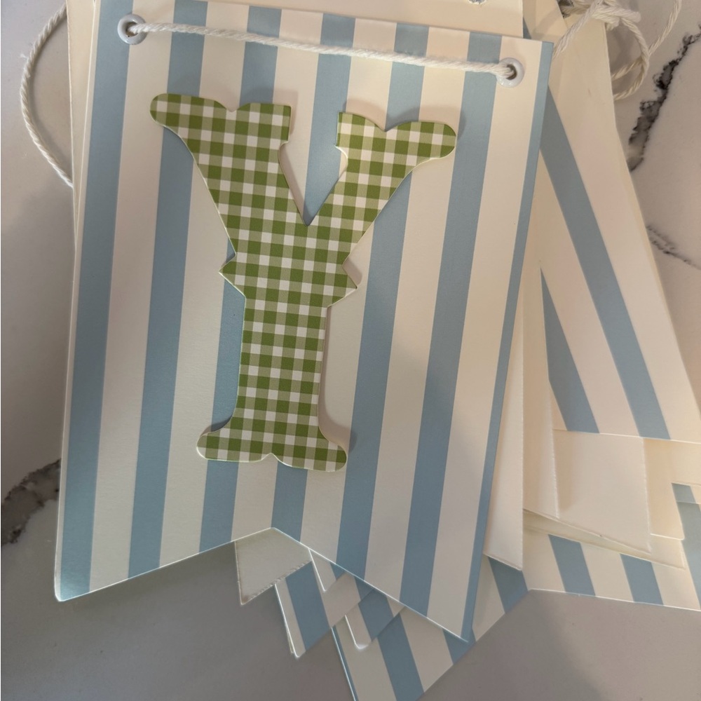 Game Set Baby party garland